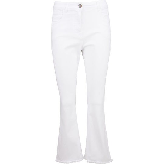 Semicouture - Flare Jeans - Vit - Dam - Storlek: W29 L32,W28 L32,W27 L32,W30 L32