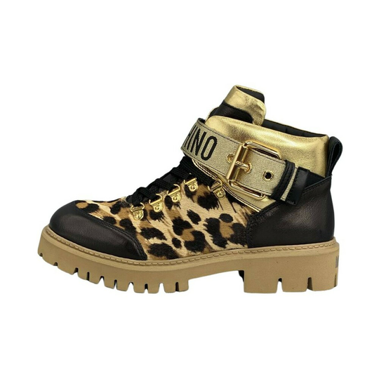 Moschino - Vinterskor - Brun - Dam - Storlek: 38 Eu,39 Eu,37 Eu,41 EU