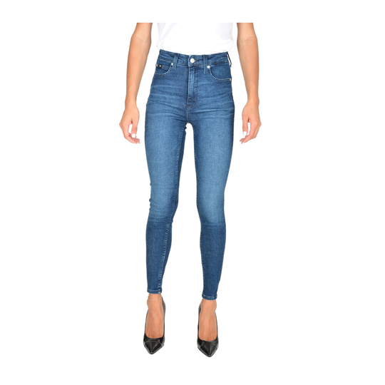 Calvin Klein Jeans - Skinny Jeans - Blå - Dam - Storlek: W25,W30,W28,W29,W27