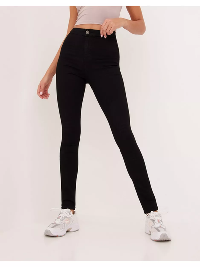 Noisy May Nmella Super Hw Jeans GU304 Noos Skinny jeans Svart