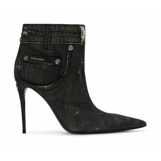 Dolce & Gabbana - Boots - Svart - Dam - Storlek: 40 Eu,38 1/2 Eu,39 Eu,41 Eu,38 Eu,37 Eu,36 1/2 Eu,36 Eu,37 1/2 EU