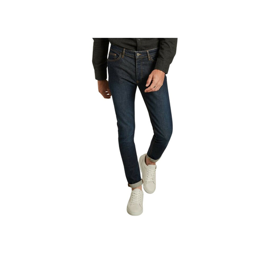 Knowledge Cotton Apparel - Jeans - Blå - Herr - Storlek: W29