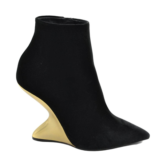 Salvatore Ferragamo - Boots - Svart - Dam - Storlek: 36 1/2 Eu,37 1/2 EU