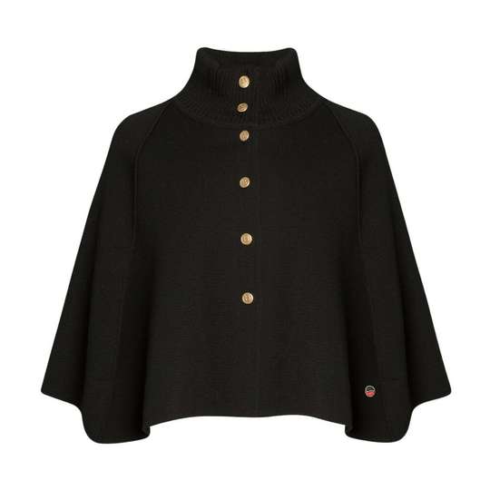 Busnel - Capes och Ponchos - Svart - Dam - Storlek: L,M