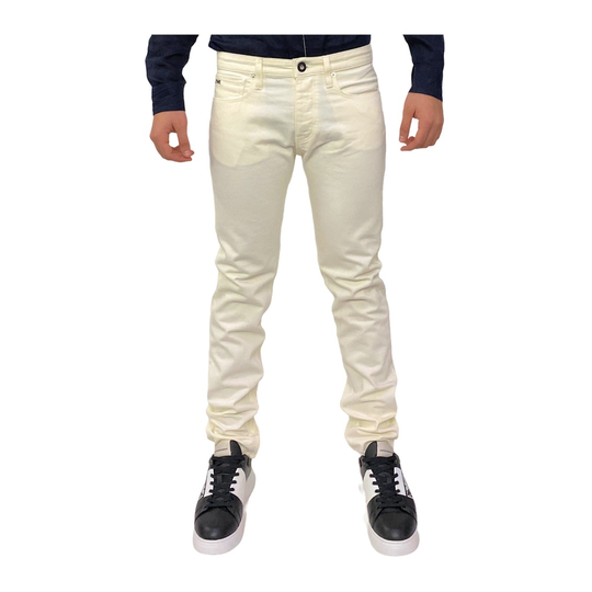 Emporio Armani - Jeans - Vit - Herr - Storlek: W33