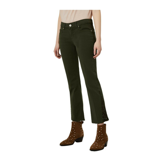 Liu Jo - Boyfriend Jeans - Grön - Dam - Storlek: W26