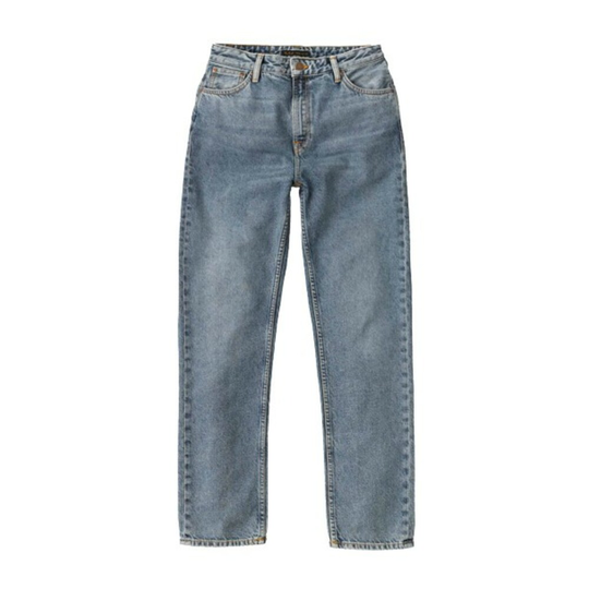 Nudie Jeans - Straight - Blå - Dam - Storlek: W29 L30,W27 L30,W24 L30,W28 L30,W30,W25 L30,W31