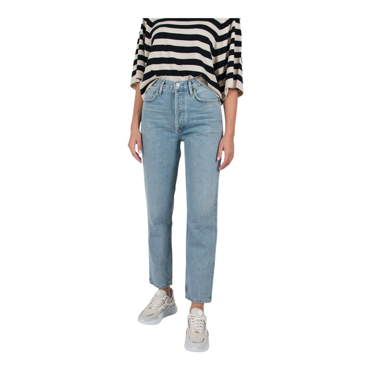 Agolde - Skinny Jeans - Blå - Dam - Storlek: W26,W30