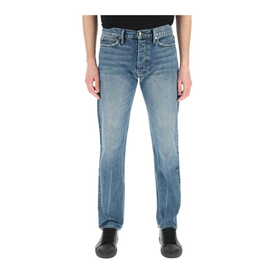 Rhude - Baggy Jeans - Blå - Herr - Storlek: W32,W33,W30,W31