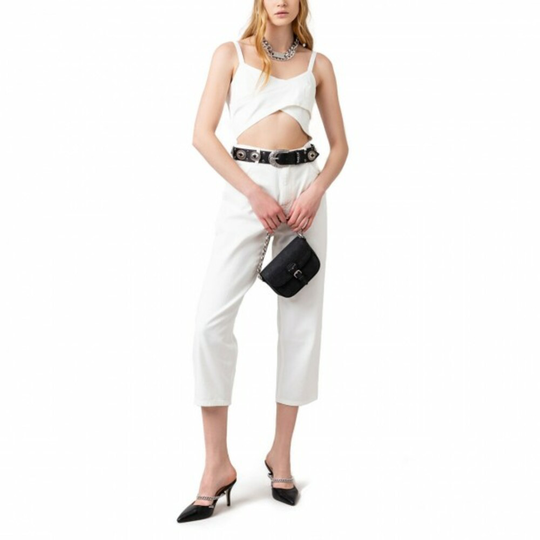 Gaëlle Paris - Jeans - Vit - Dam - Storlek: M,S