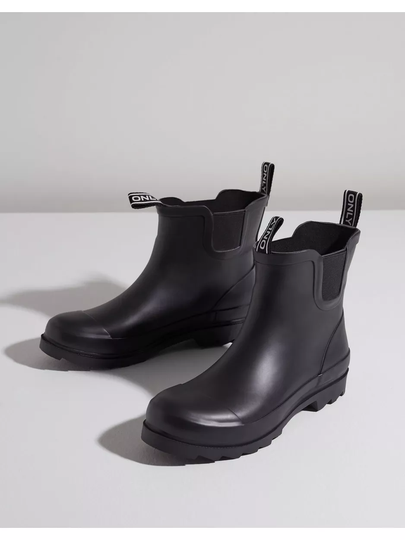 Only Shoes Onlriri-1 Short Rainboot Noos Stövletter Black