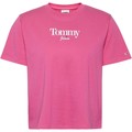 T-shirts med korta ärmar Tommy Jeans CAMISETA ROSA MUJER DW0DW13698