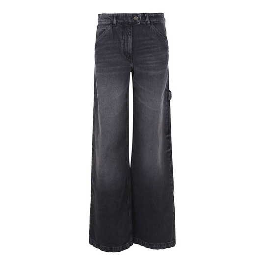 Courrèges - Boyfriend Jeans - Grå - Dam - Storlek: S