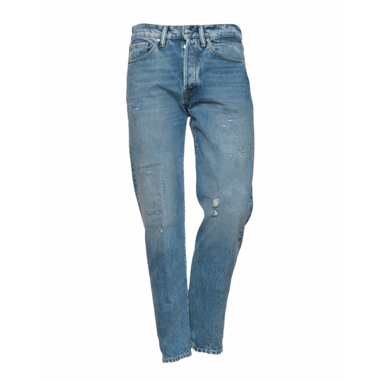 Nine In The Morning - Baggy Jeans - Blå - Herr - Storlek: W31,W34,W33