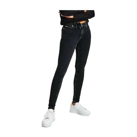 Tommy Hilfiger - Skinny Jeans - Svart - Dam - Storlek: W26 L30