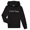Sweatshirts Calvin Klein Jeans INSTITUTIONAL SILVER LOGO HOODIE