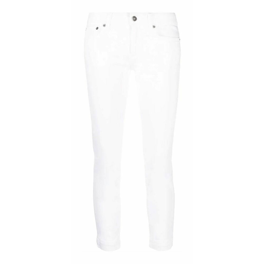 Dondup - Skinny Jeans - Vit - Dam - Storlek: W30,W29,W27