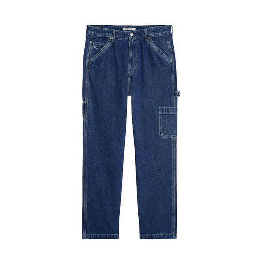 Tommy Jeans - Straight - Blå - Herr - Storlek: W34 L32