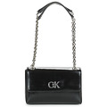 Axelremsväskor Calvin Klein Jeans RE-LOCK EW CONV CROSSBODY SAFF
