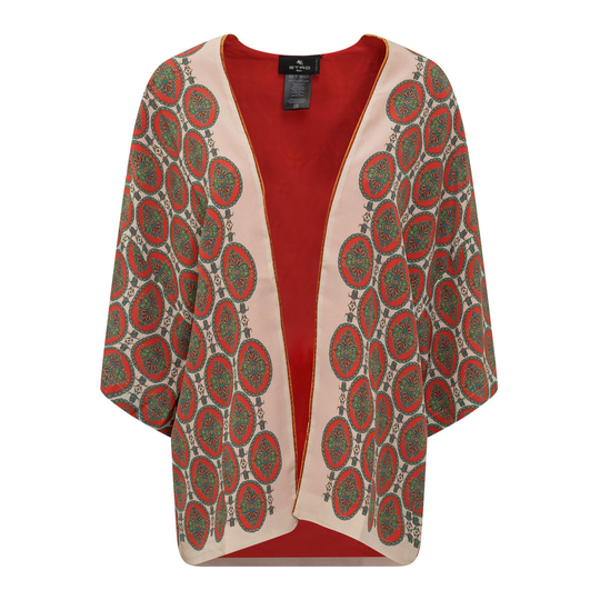 Etro - Tunikor - Röd - Dam - Storlek: ONE Size