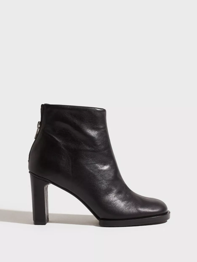 Samsøe Samsøe - Stövletter - Black - Elsa Boots Low 14405 - Boots & Kängor
