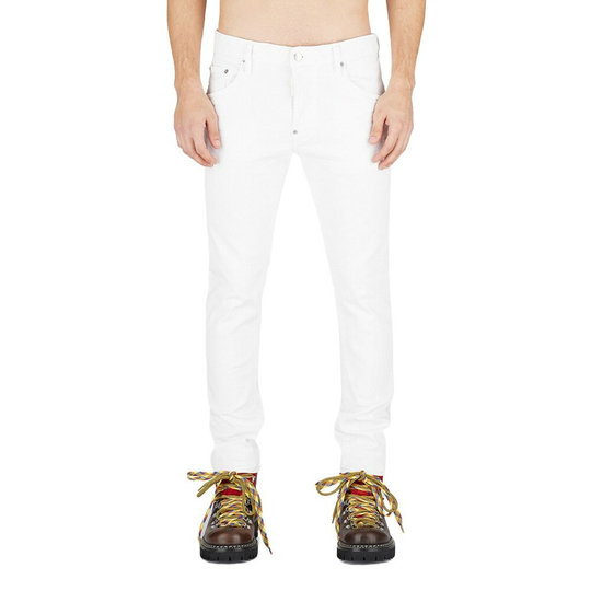 Dsquared2 - Jeans - Vit - Herr - Storlek: L