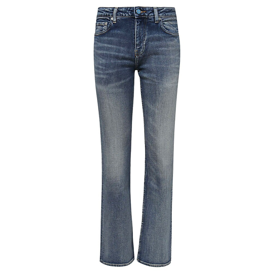Ganni - Jeans - Blå - Dam - Storlek: W26,W25,W29,W28