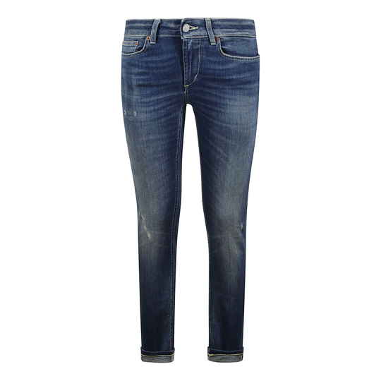 Dondup - Skinny Jeans - Blå - Dam - Storlek: W31,W29,W26,W30,W27,W32,W28,W25