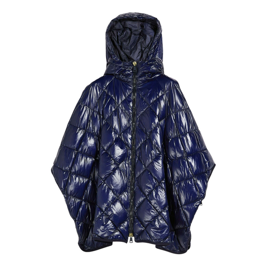 Max Mara - Capes och Ponchos - Blå - Dam - Storlek: 4Xs,3Xs