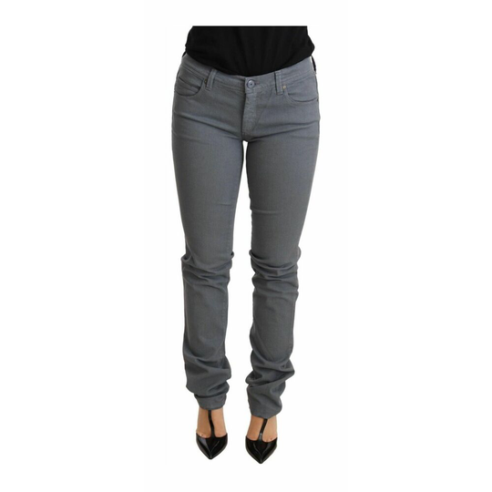 Ermanno Scervino - Skinny Jeans - Grå - Dam - Storlek: W26,W32
