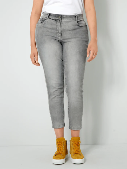 Jeans Slim fit Janet & Joyce Ljusgrå