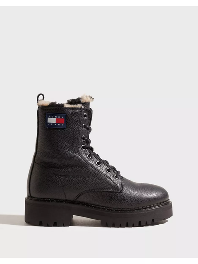 Tommy Jeans Tommy Jeans Urban Warmlined Boot Biker boots Black