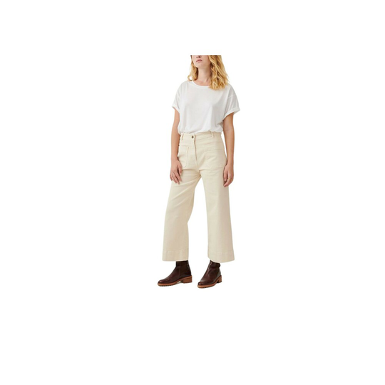 Sessun - Flare Jeans - Beige - Dam - Storlek: M,S,Xs