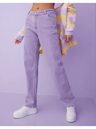 JJXX Jxseoul Straight Mw Jeans Ra Sn Straight jeans Violet Tulip