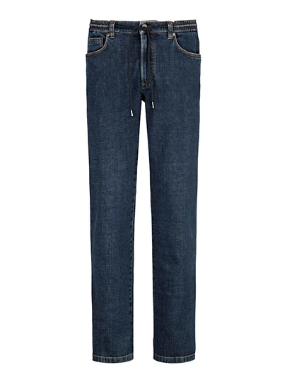 Jeans av återvunnet material BABISTA Blå