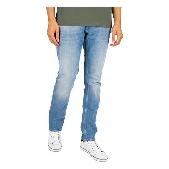 Tommy Jeans - Straight - Blå - Herr - Storlek: W34 L30,W31 L30,W30 L30,W29 L30,W33 L30,W32 L30