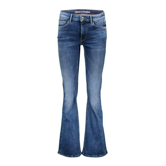 Geisha - Flare Jeans - Blå - Dam - Storlek: Xl,L