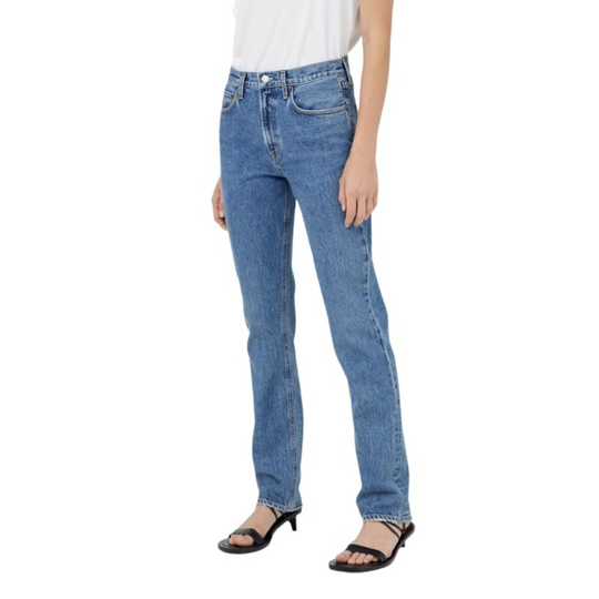 Agolde - Skinny Jeans - Blå - Dam - Storlek: W26