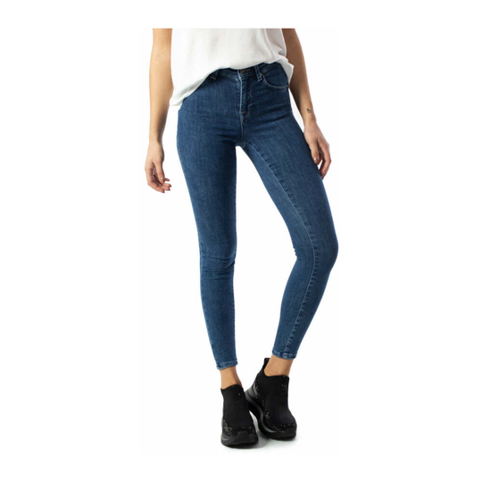 Only - Skinny Jeans - Blå - Dam - Storlek: M L32