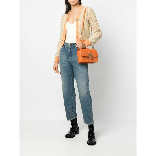 Pinko - Boyfriend Jeans - Blå - Dam - Storlek: W28,W27,W29,W25,W26