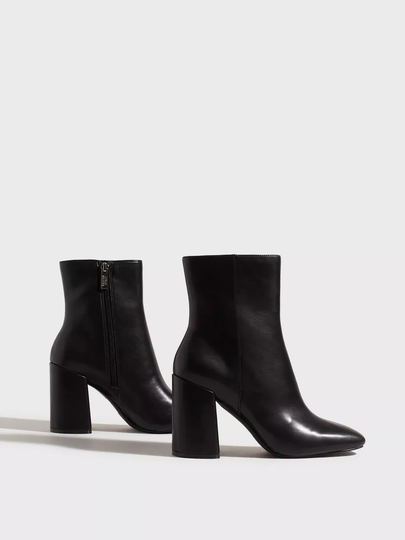 Steve Madden - Stövletter - Black/Black - Streams Bootie - Boots & Kängor