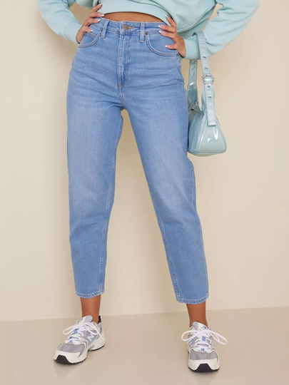 Lee Jeans - High waisted jeans - Blue - Stella Tapered - Jeans