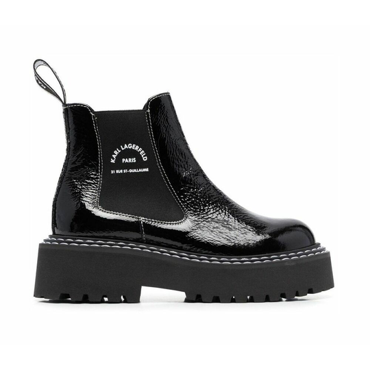 Karl Lagerfeld - Jodhpurs - Svart - Dam - Storlek: 37 Eu,39 Eu,36 Eu,38 Eu,41 EU