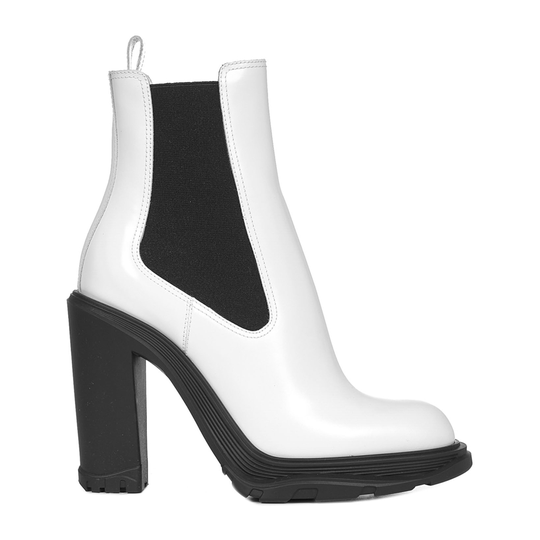 Alexander McQueen - Boots - Vit - Dam - Storlek: 39 Eu,40 Eu,36 Eu,38 Eu,37 EU