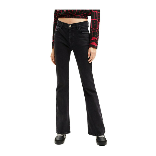 Desigual - Flare Jeans - Svart - Dam - Storlek: Xl,L,M,S