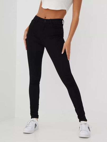 Only - Skinny jeans - Svart - onlROYAL High Sk Jeans 600 Noos - Jeans