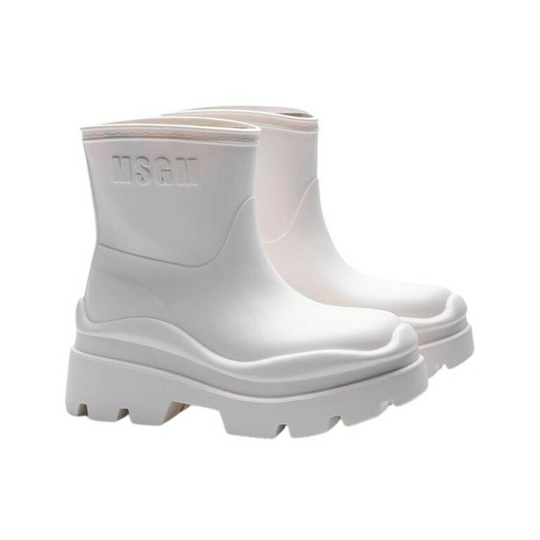 Msgm - Boots - Vit - Dam - Storlek: 38 Eu,39 Eu,40 Eu,36 Eu,35 EU
