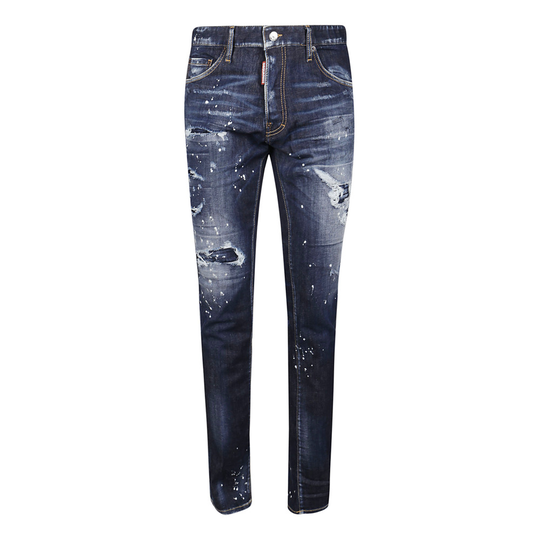 Dsquared2 - Skinny Jeans - Blå - Herr - Storlek: XL