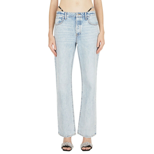 Alexander Wang - Boyfriend Jeans - Blå - Dam - Storlek: W28,W29