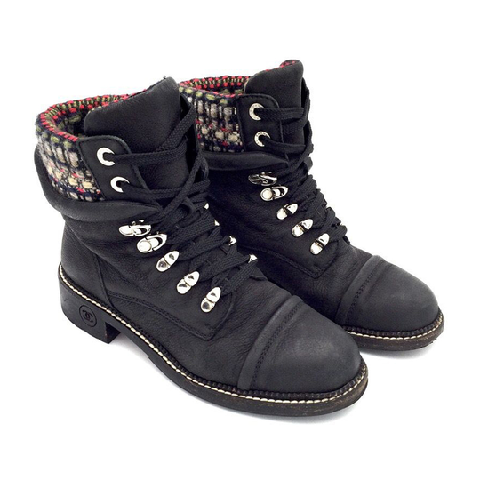 Chanel Vintage - Vintage Skor - Svart - Dam - Storlek: 36 1/2 EU